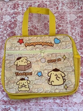 Pompompurin Yellow Character Lunch Tote